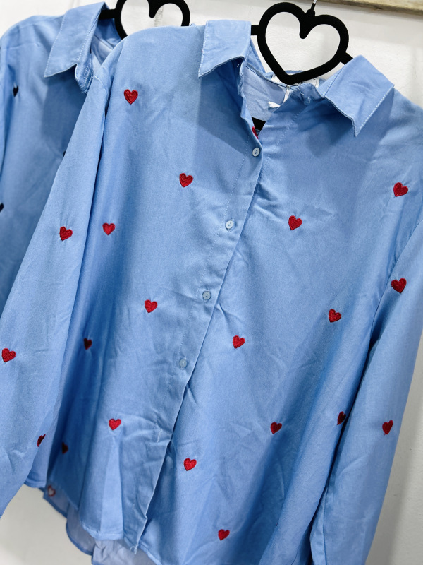 červené srdce L/XL