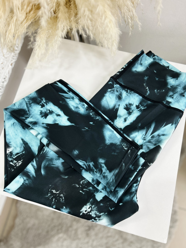 čierno-tyrkysové L/XL