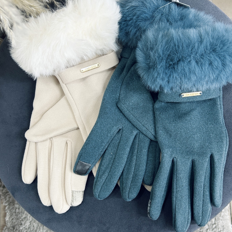 Rukavice s kožušinkou 2