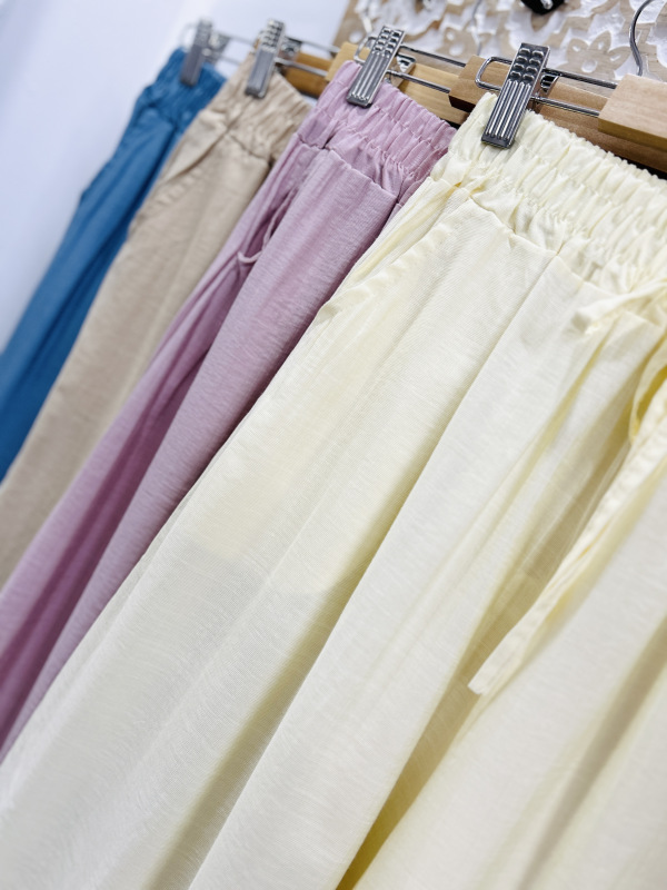 Letné široké nohavice 3