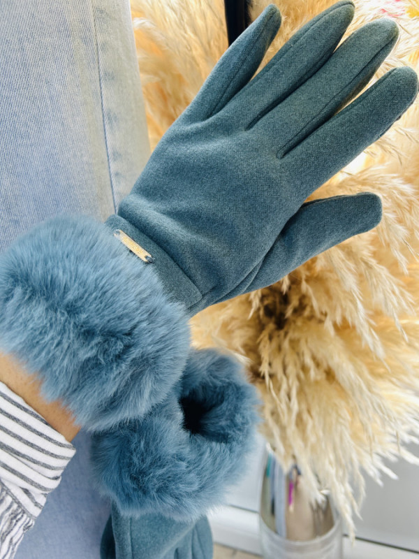 Rukavice s kožušinkou 4