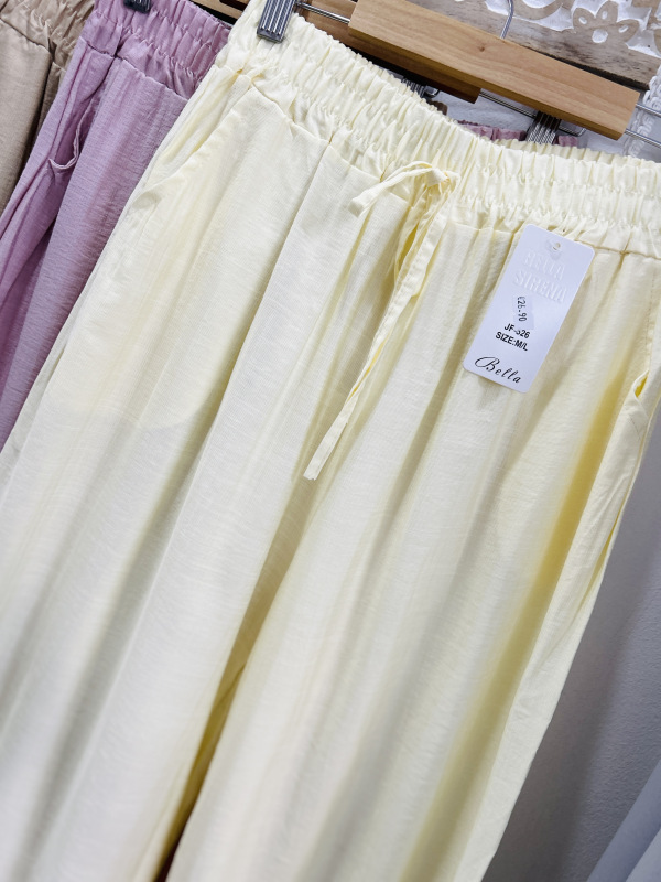 Letné široké nohavice 6