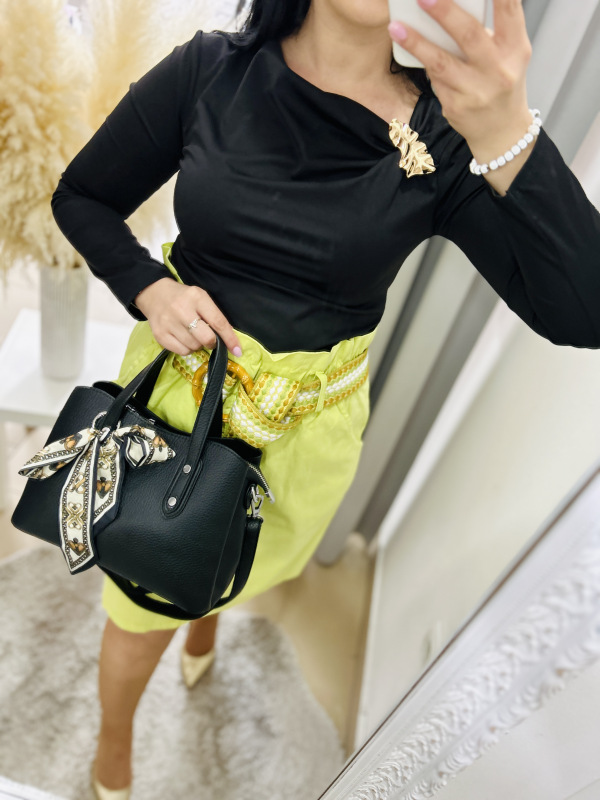 Kabelka Liana- čierna 6