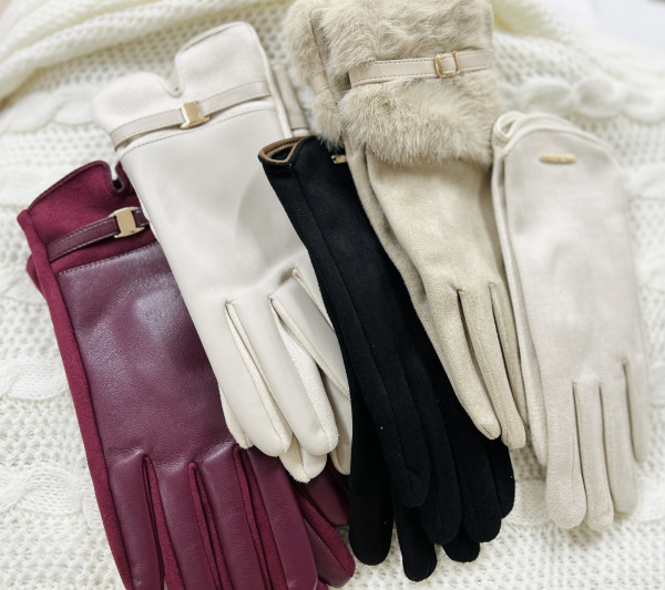 Semišové rukavice 1