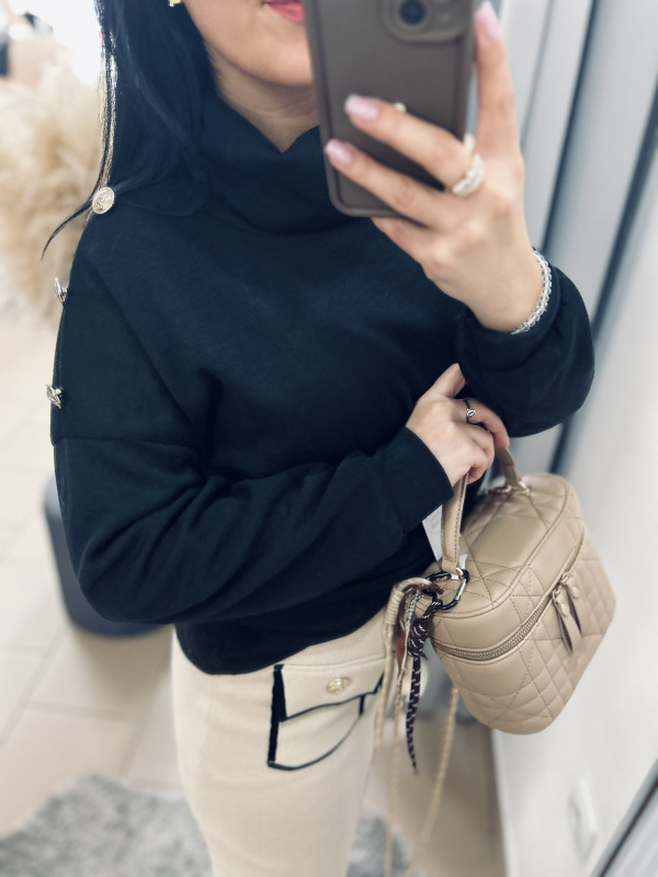 Úpletová suknička- béžová 9