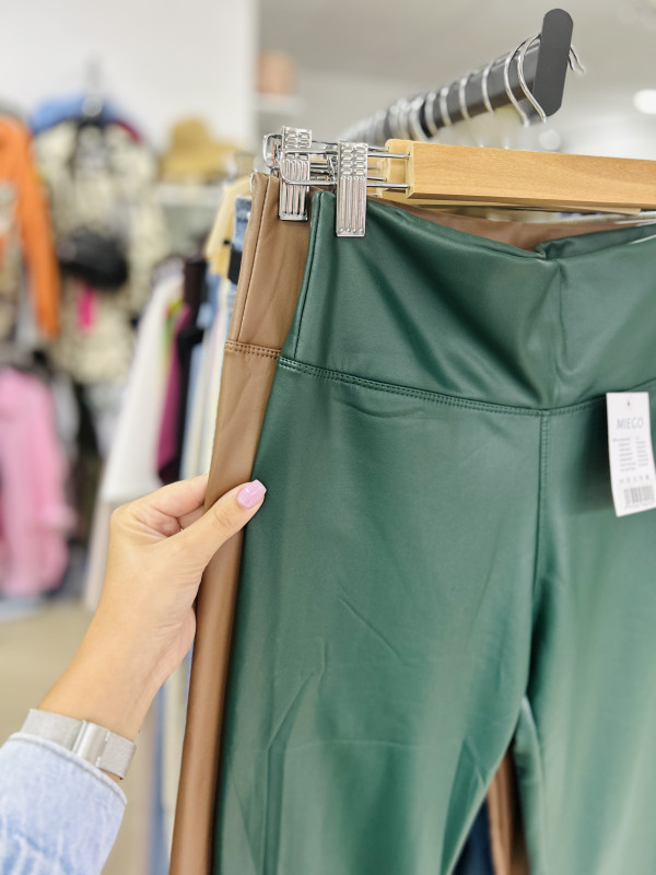 Koženkové legíny S-XXL 2