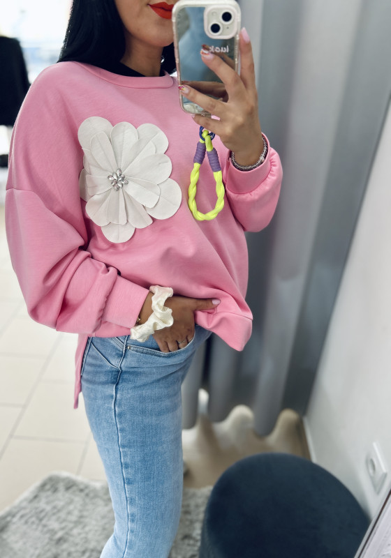 Mikina Flower- viac farieb