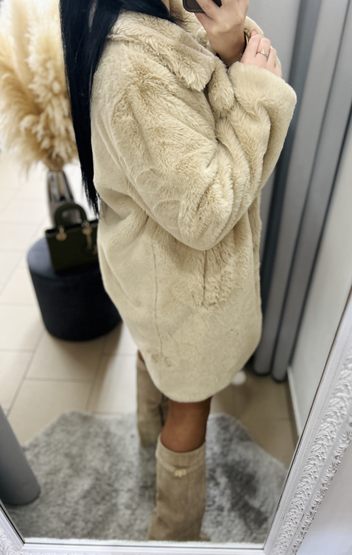 Kožušinkový kabát- 2 farby 10