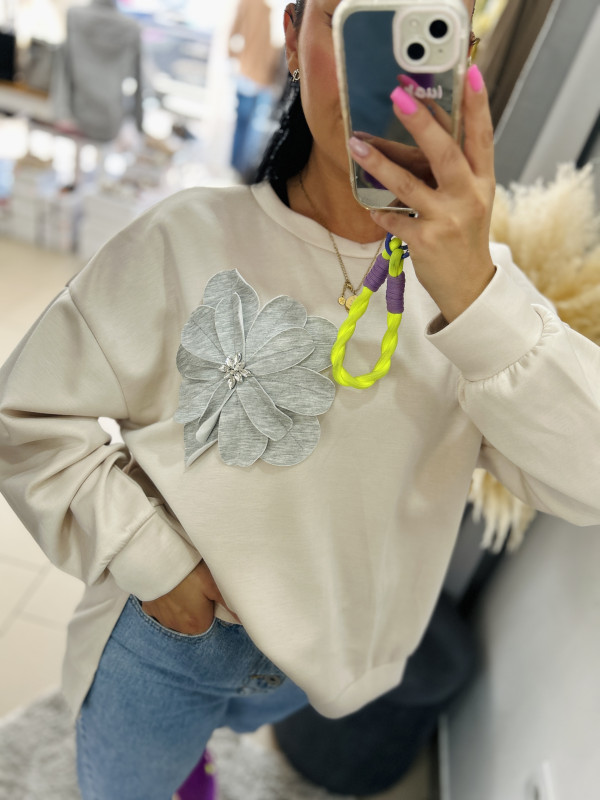 Mikina Flower- viac farieb