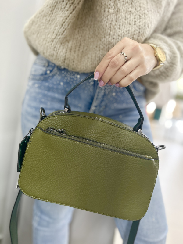 Crossbody zelená kabelka 6
