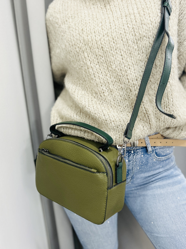 Crossbody zelená kabelka 4