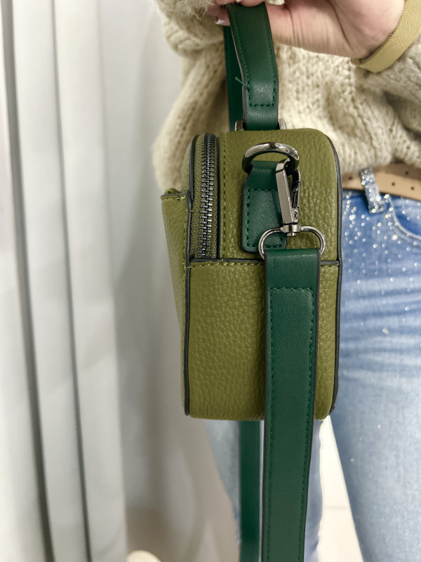 Crossbody zelená kabelka 5