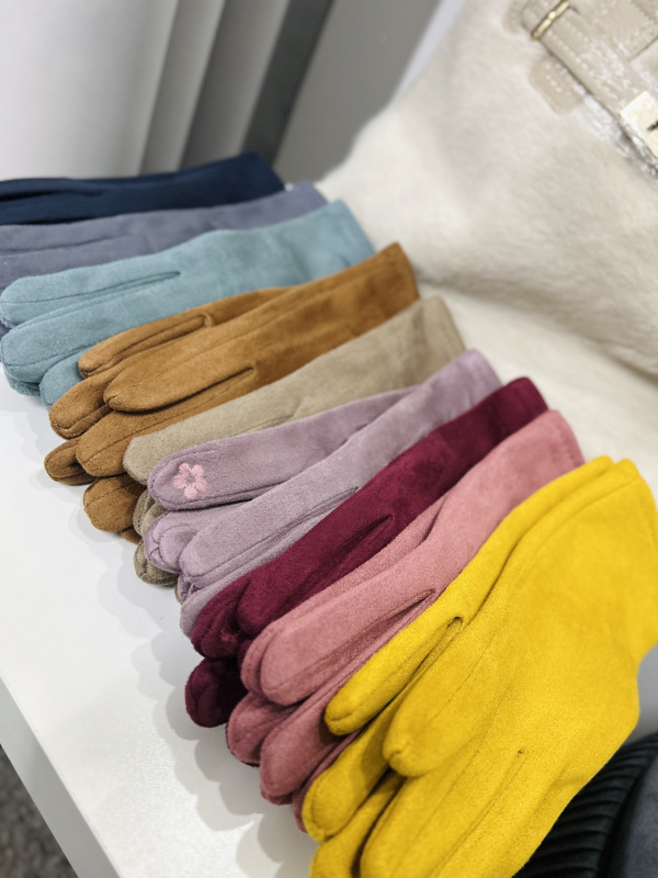 Semišové rukavice 4