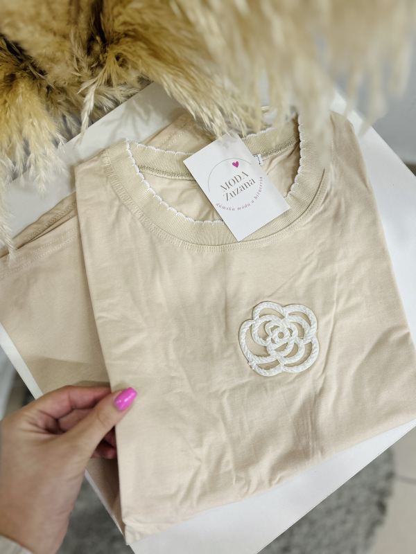 Bavlnené tričko s aplikáciou 7