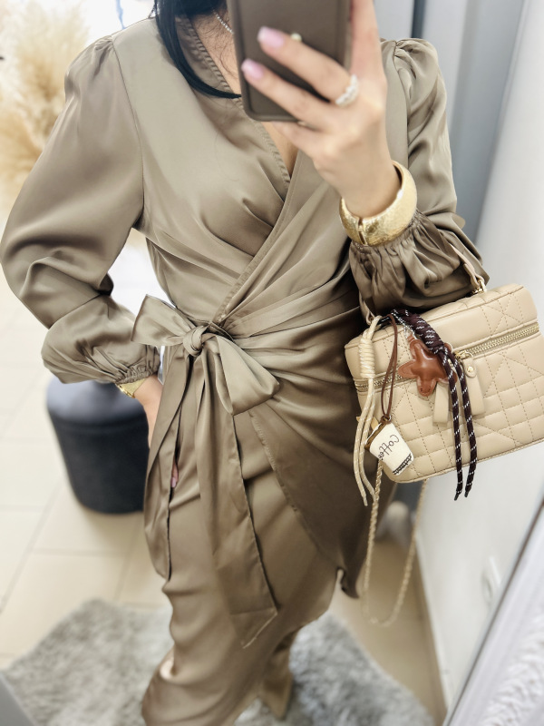 Zavinovacie spoločenské šaty 2