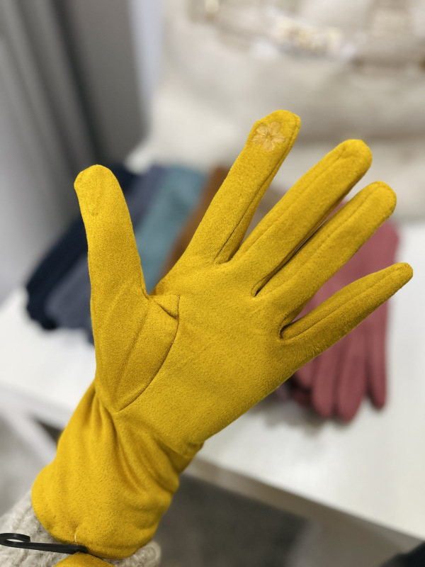 Semišové rukavice 5