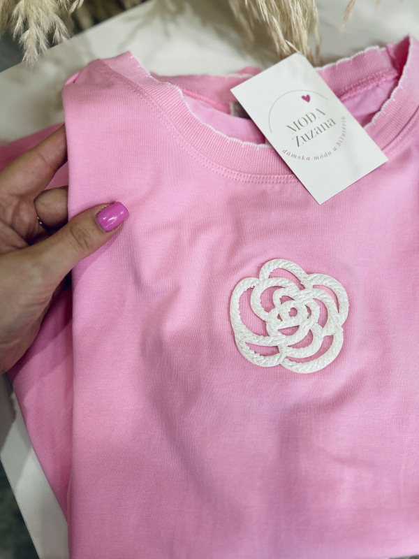 Bavlnené tričko s aplikáciou 6