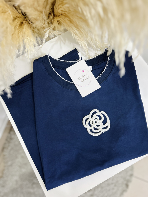 Bavlnené tričko s aplikáciou 8