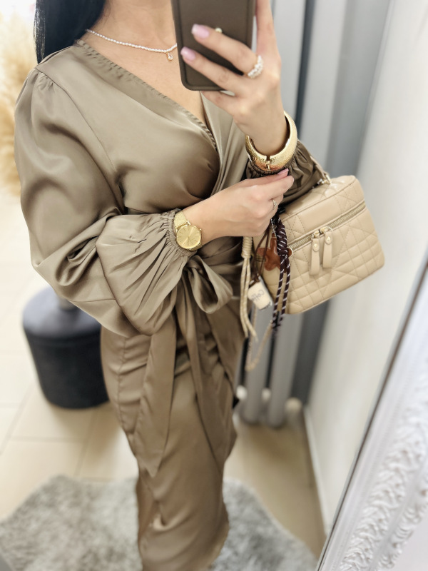 Zavinovacie spoločenské šaty 4