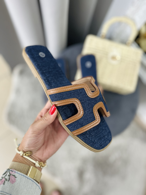 Šľapky JEANS 4