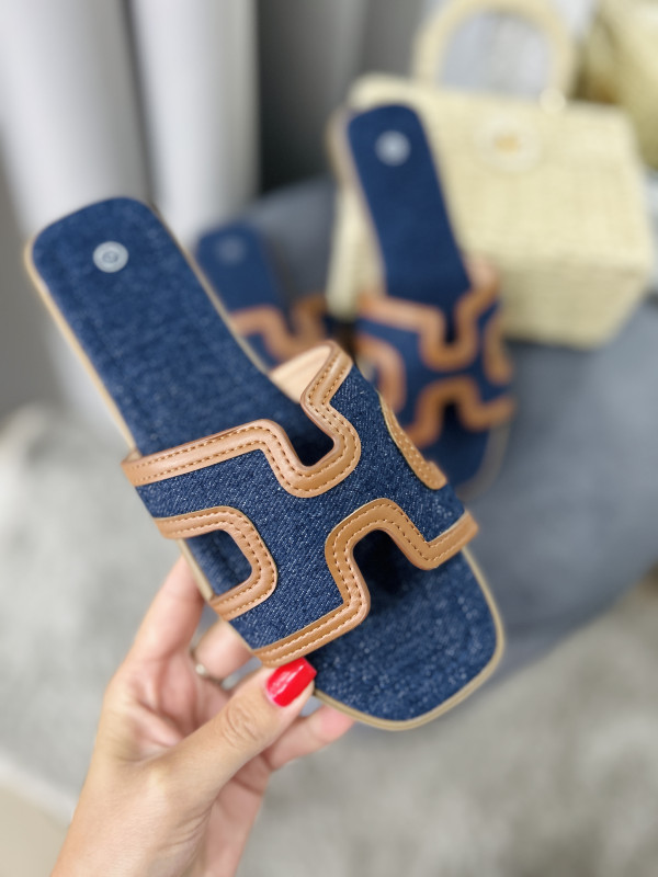 Šľapky JEANS 3