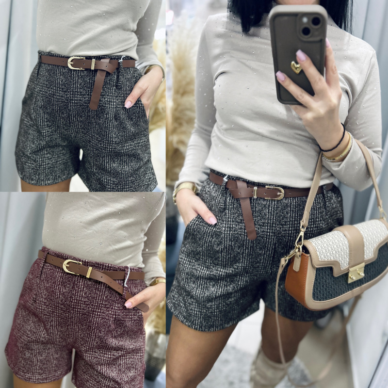 Tvídové kraťasky