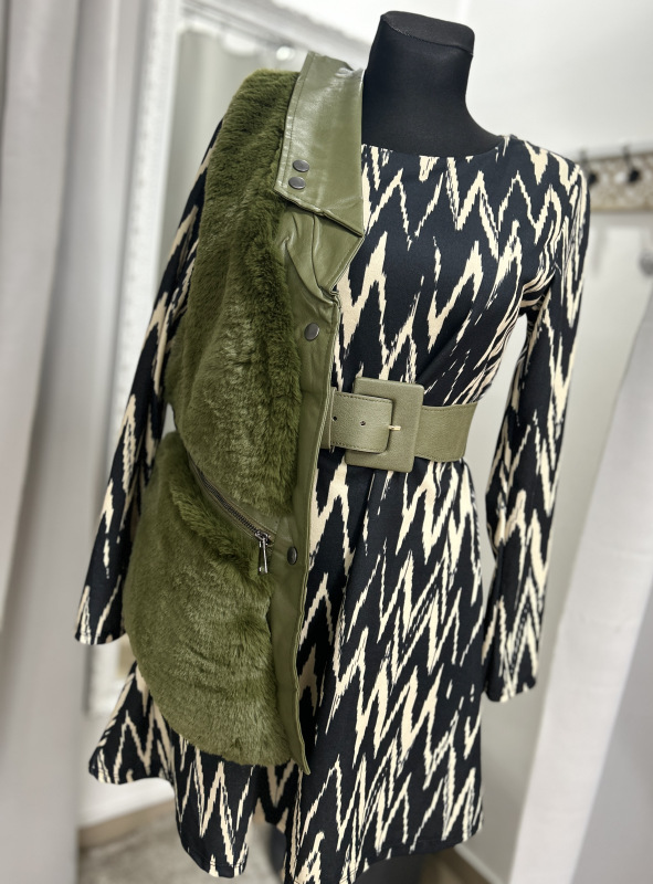 Vzorované šaty Annie