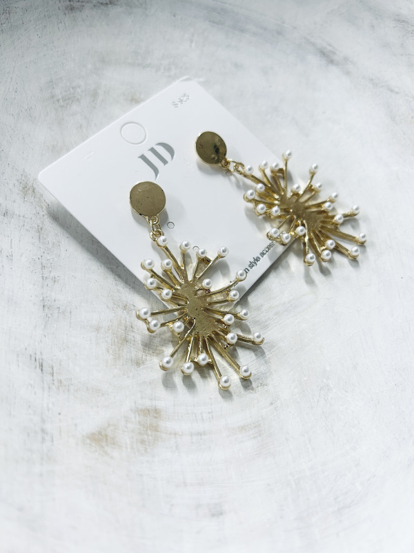 Náušnice gold Aury 1