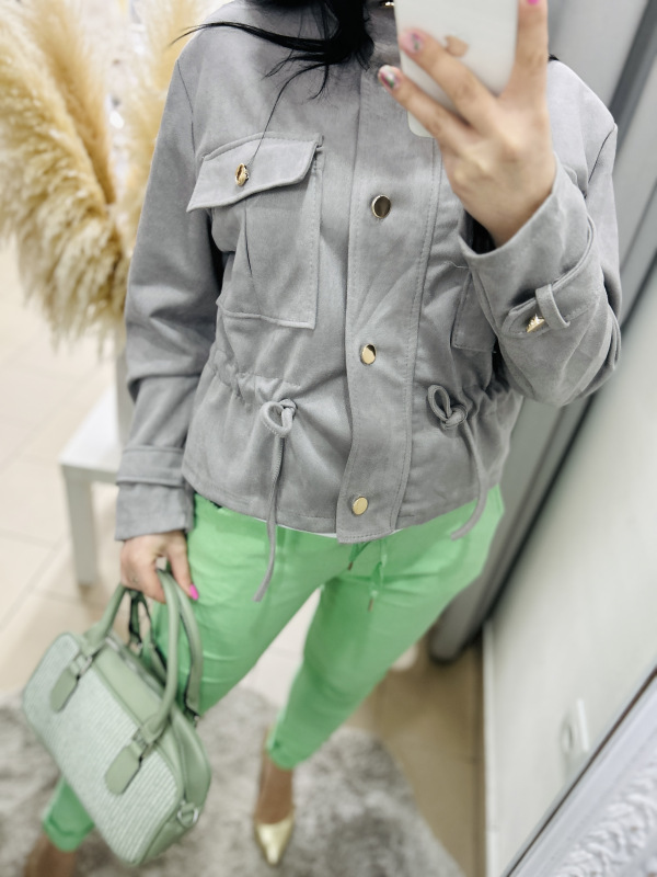 Semišová bundička 1