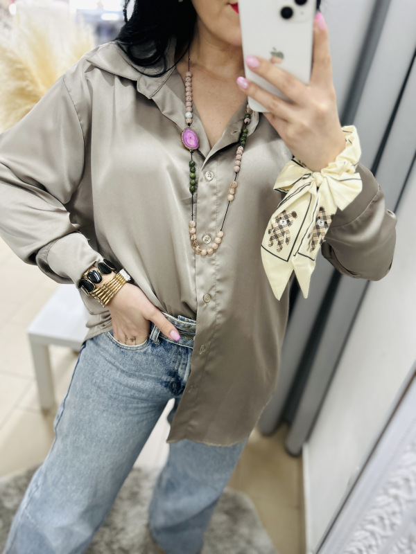 Handmade náhrdelník Eye pink 4