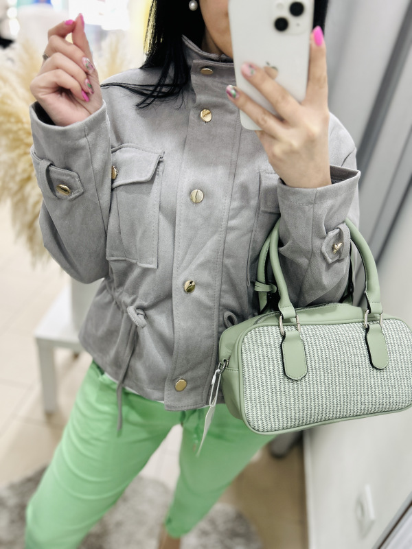 Semišová bundička 3