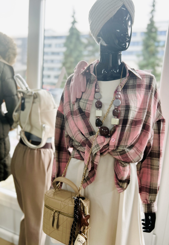 Károvaná košeľa- ružová 5