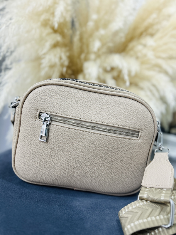 Béžová crossbody kabelka 2
