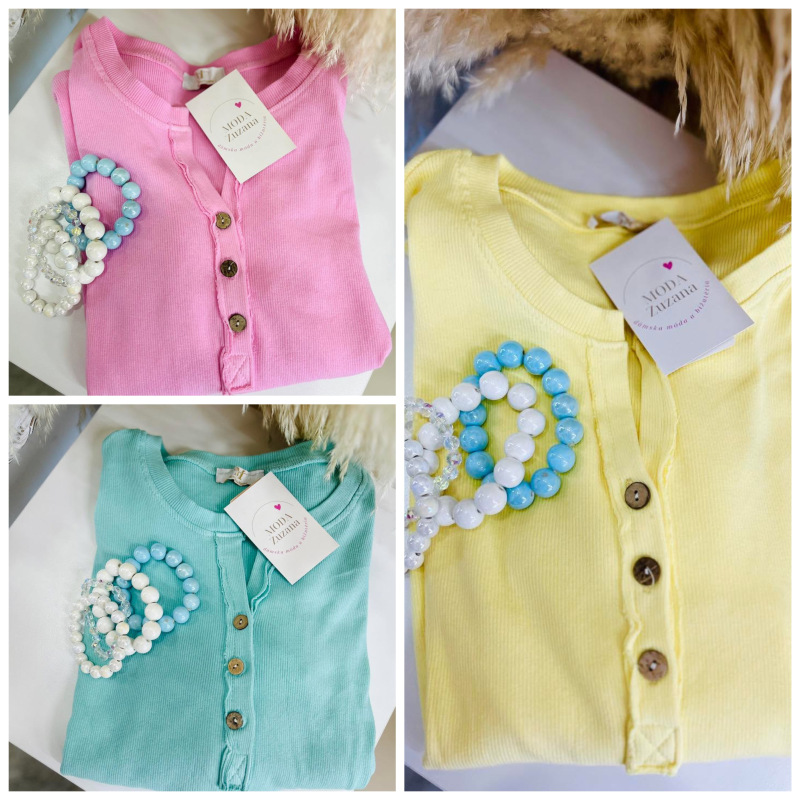 Rebrovaný nátelník / top