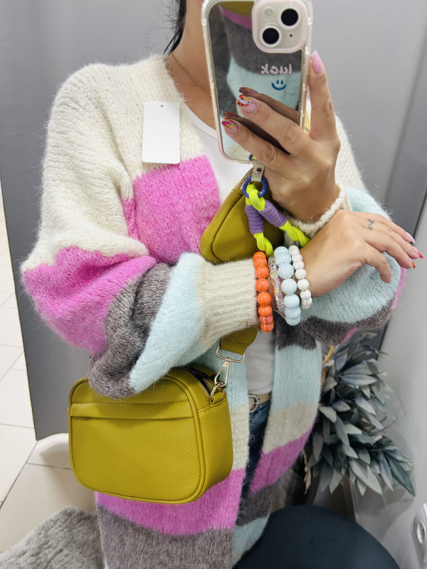 Crossbody kabelka- limetka 1