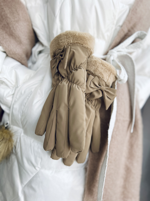 Rukavice s mašľou 1