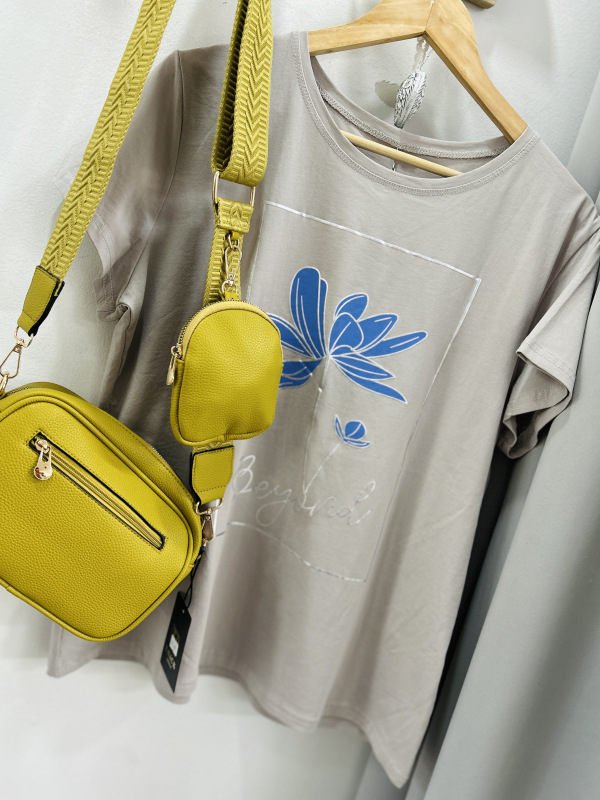 Bavlnené tričko s potlačou