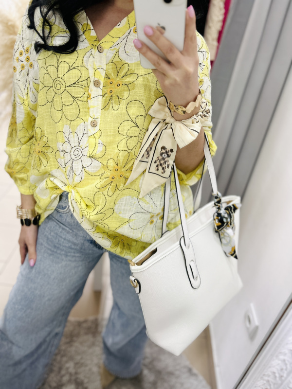 Žltá polokošeľa 5