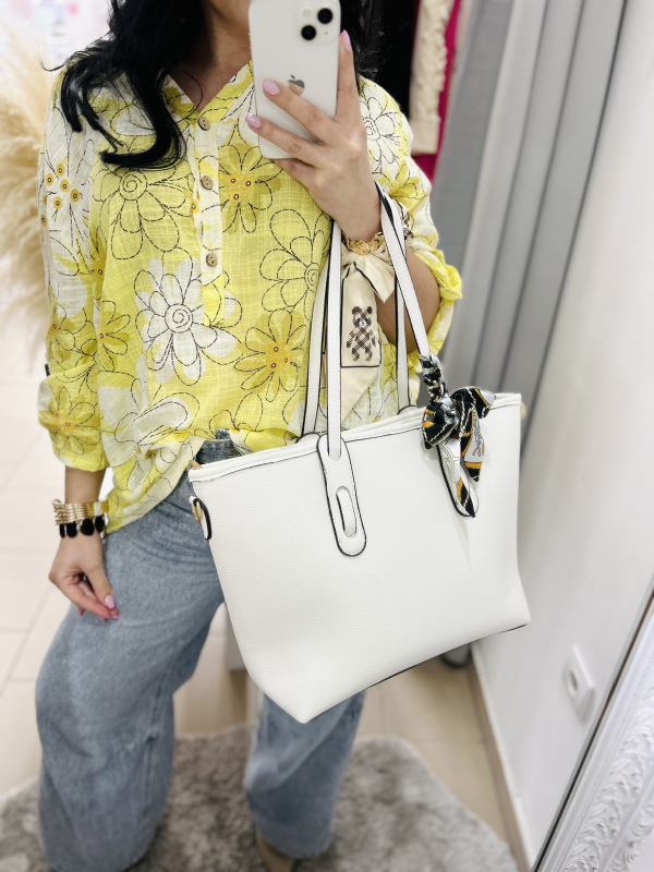 Žltá polokošeľa 1