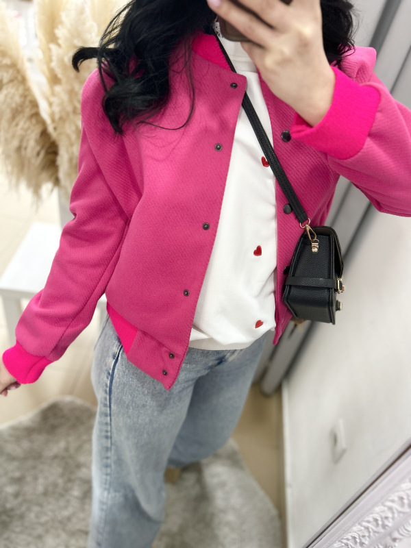 Bomber flaušová bundička 16