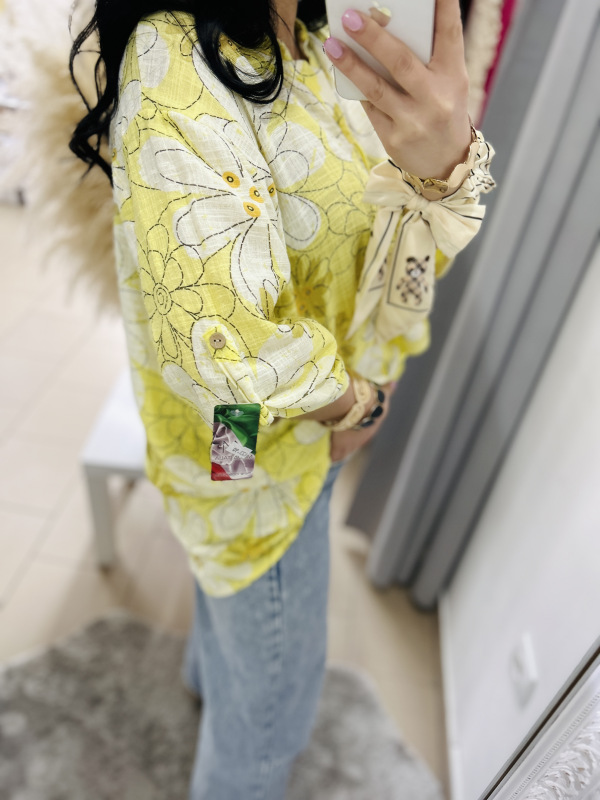 Žltá polokošeľa 4