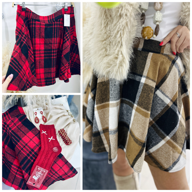 Károvaná suknička