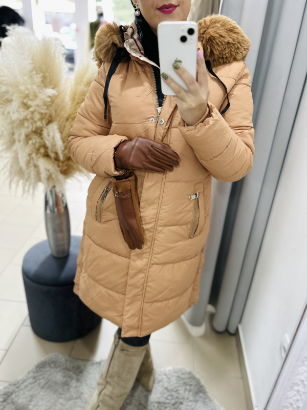 Rukavice koženka/semiš 4