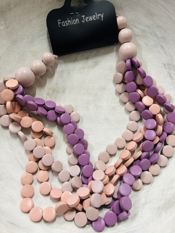Ružový náhrdelník 1