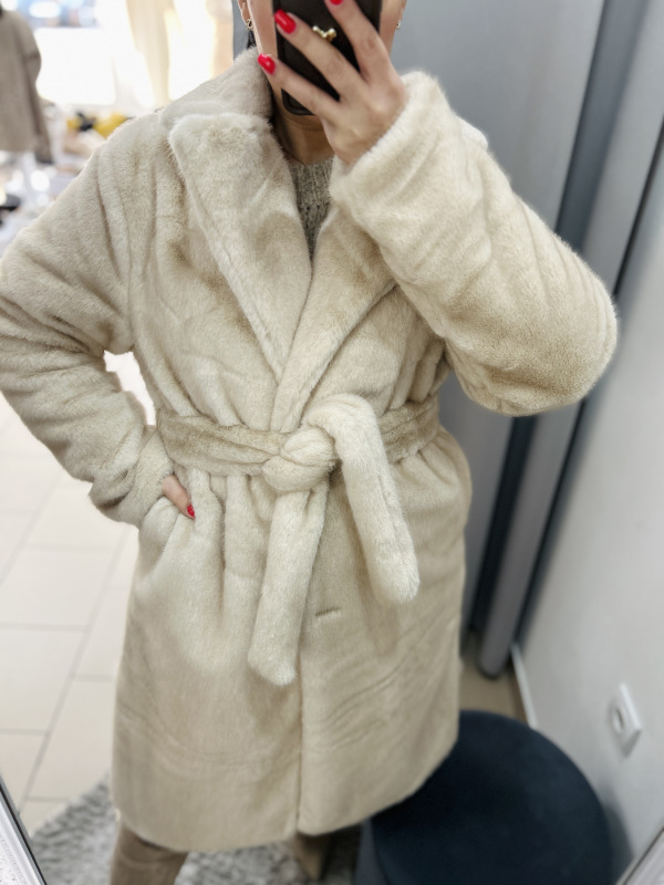 Zimný elegantný kabát 1