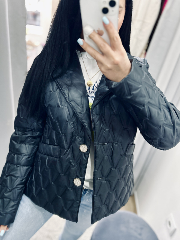 Prechodná bundička- čierna 3