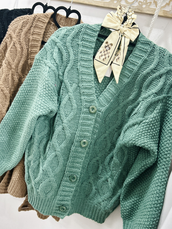 Sveter na gombíky- viac farieb 11