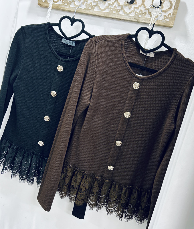 Svetrík s krajkou 4