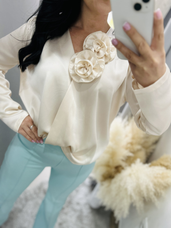 Mentolový komplet vesta + nohavice 9