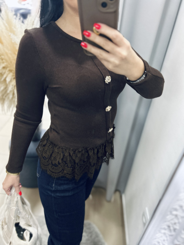 Svetrík s krajkou 7